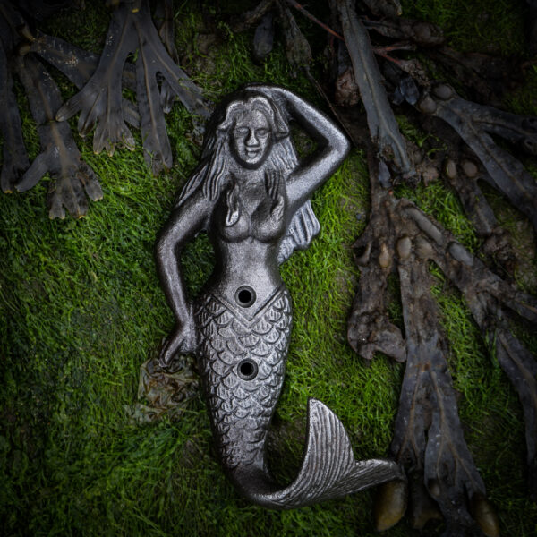Cast Iron Mermaid Hook