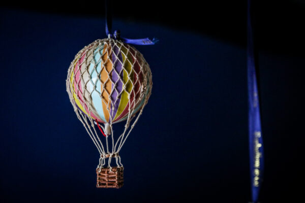 Hot Air Balloon - Pastel Rainbow (Various Sizes) - Image 2