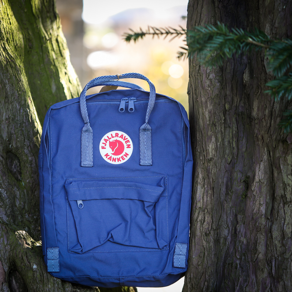 kanken blue navy