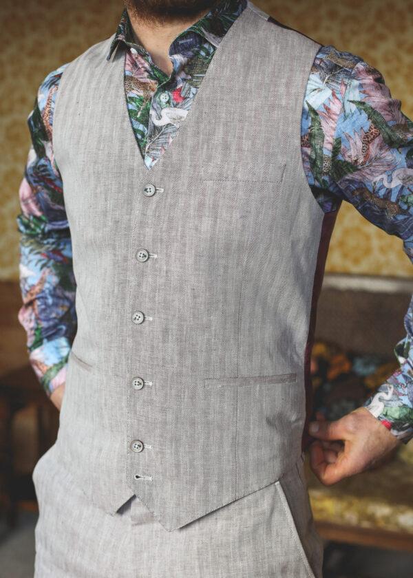 Guide London - Linen Waistcoat