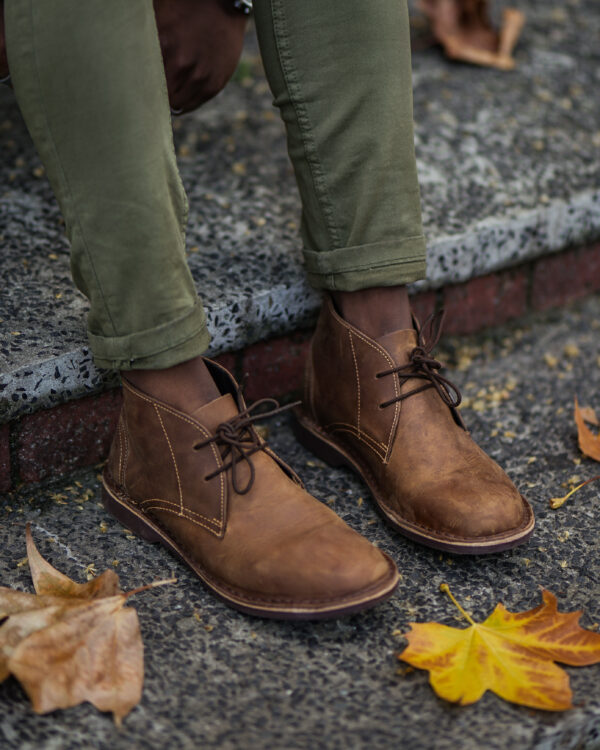 Veldskoen - Brown Leather Chukka Boot - Image 2