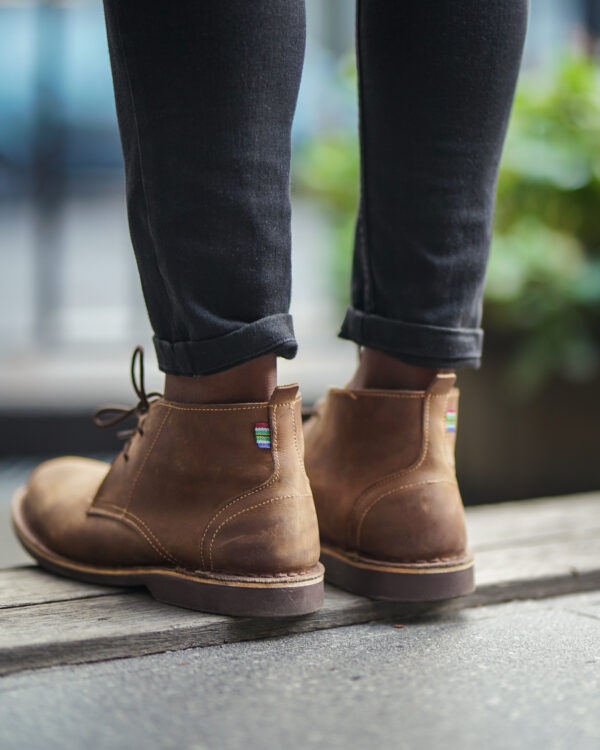 Veldskoen - Brown Leather Chukka Boot - Image 4