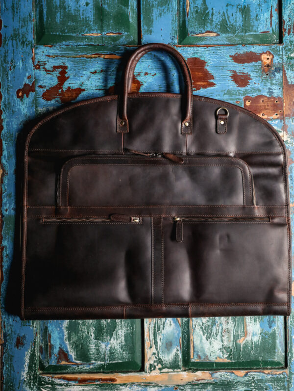 Ashwood Leather - Brown K50 Suit Carrier