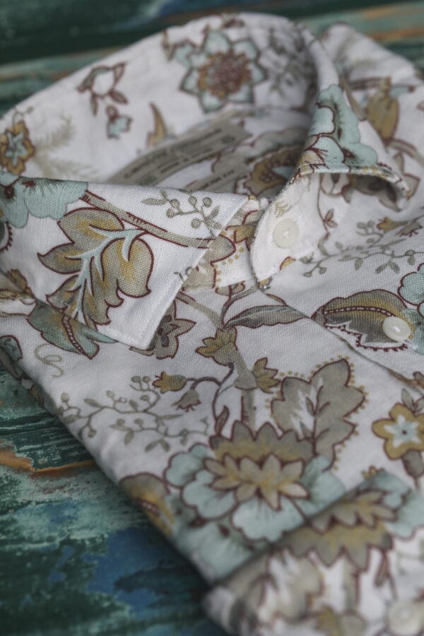 Carlos Cordoba - Floral Linen Shirt - Image 3