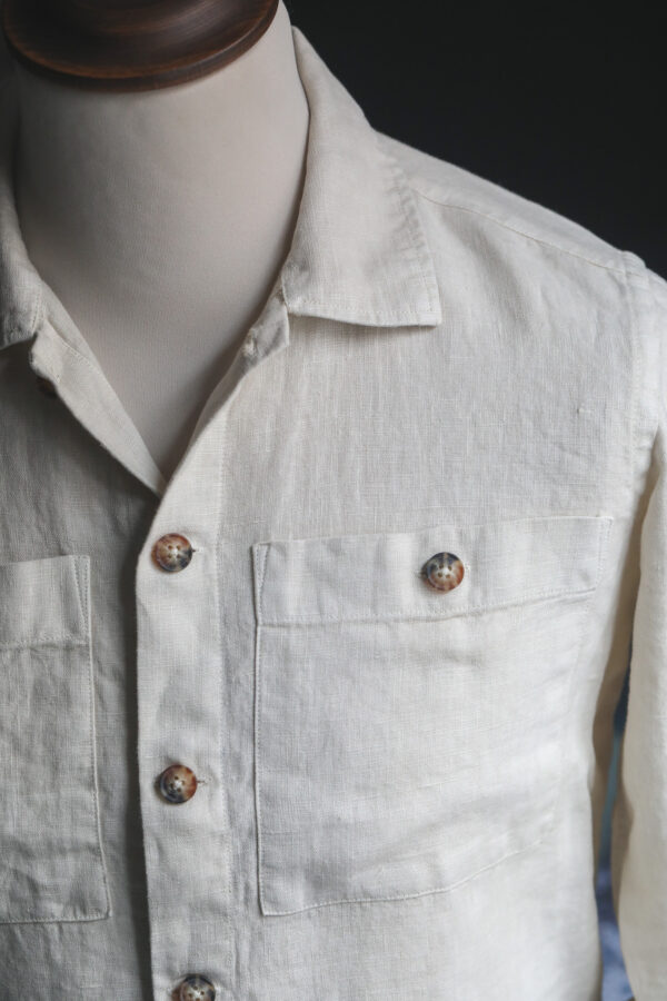 Carlos Cordoba - Casual Linen Shirt - Beige