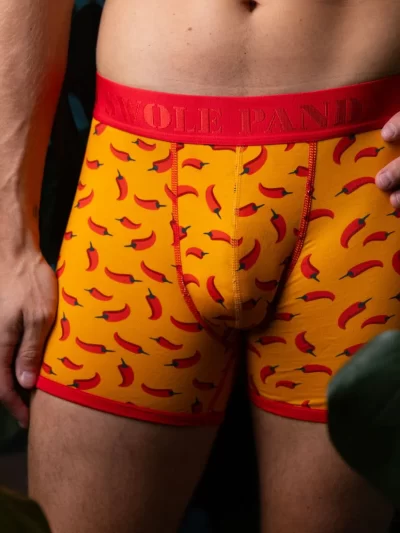 Swole Panda Bamboo Boxers - Chillies
