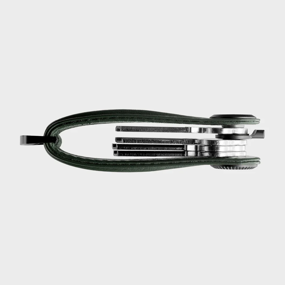 Orbitkey - Pro Leather Key Organiser - Evergreen - Image 2