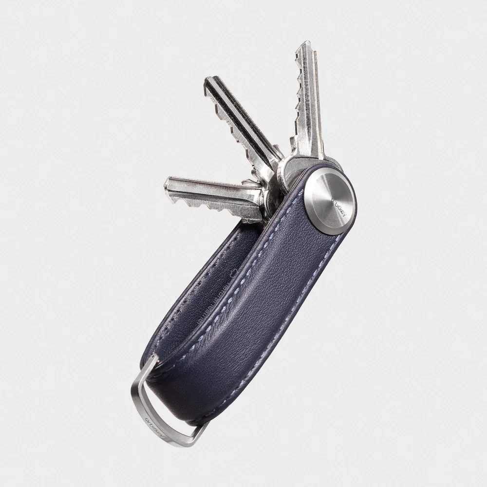 Orbitkey - Pro Leather Key Organiser - Sapphire - Image 4