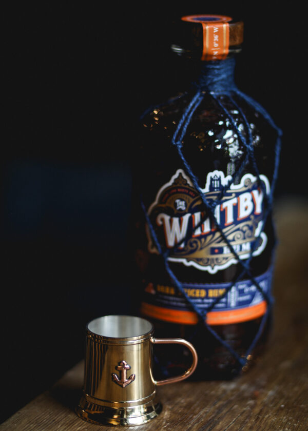 Royal Navy Tot Tankard - Solid Brass and Copper - Image 2