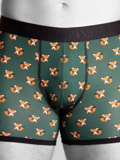 Swole Panda Bamboo Boxers - Fox