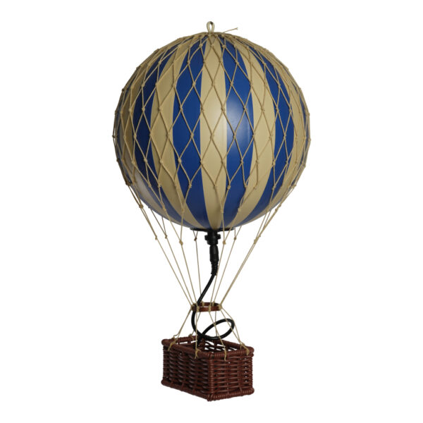 LED Hot Air Balloon - Blue (Various Sizes) - Image 2