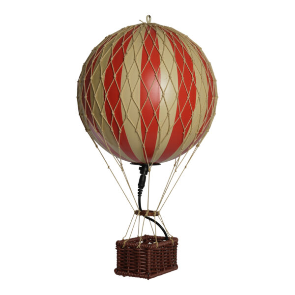 LED Hot Air Balloon - Red (Various Sizes) - Image 2