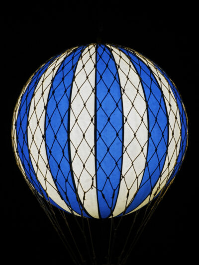 LED Hot Air Balloon - Blue (Various Sizes)