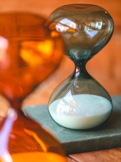 Sandglass - 15 Minute Timer - Turquoise