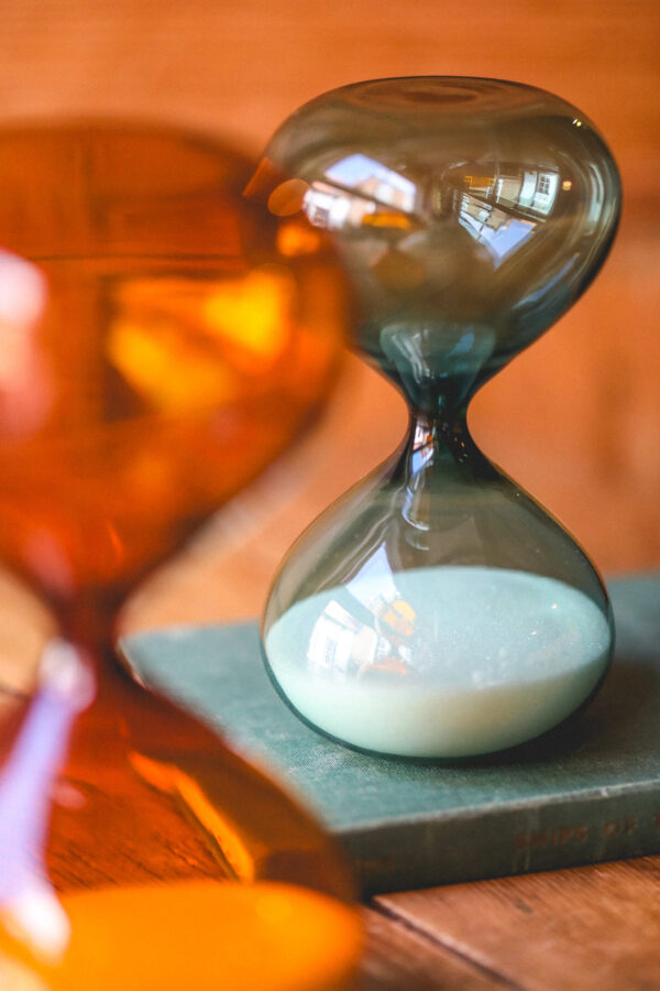 Sandglass - 15 Minute Timer - Turquoise