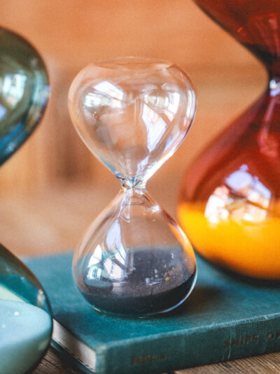 Sandglass - 5 Minute Timer - Clear