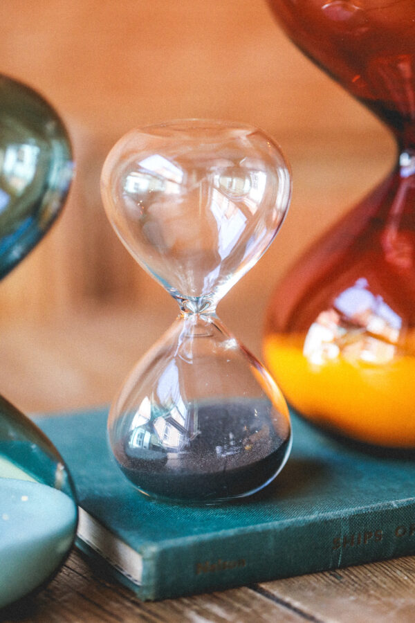 Sandglass - 5 Minute Timer - Clear