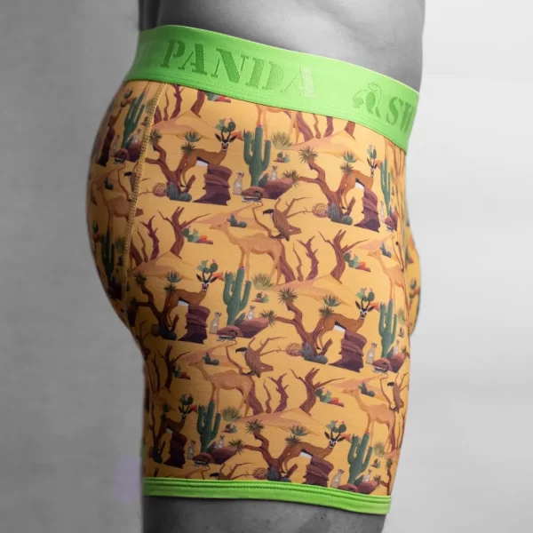 Swole Panda Bamboo Boxers - Savannah - Image 2