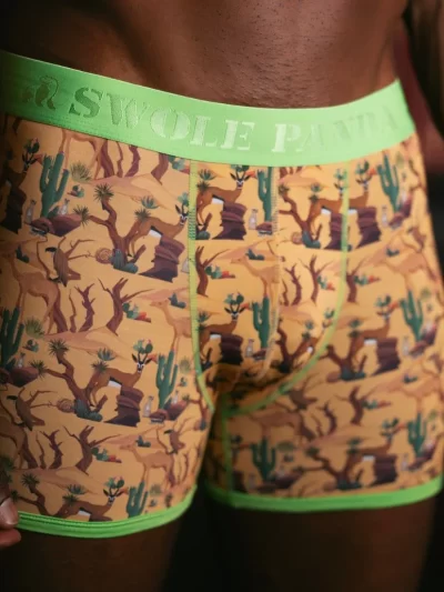 Swole Panda Bamboo Boxers - Savannah