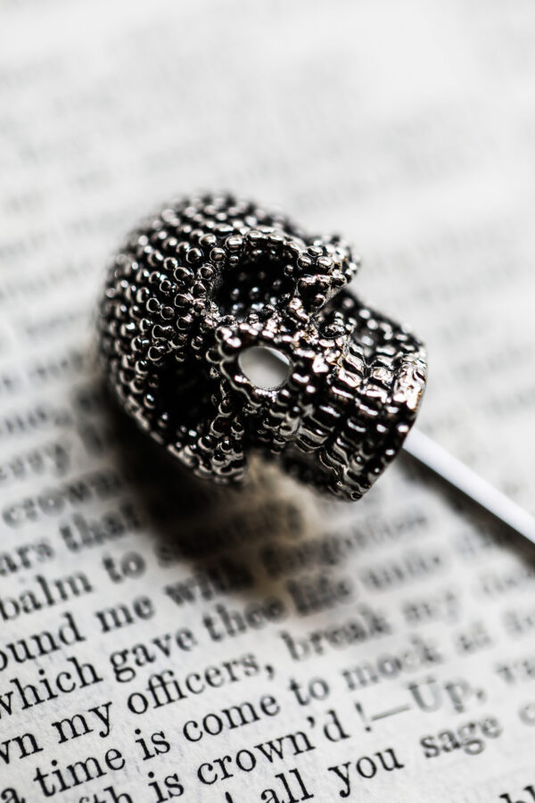 Skull Lapel Pin - Image 2