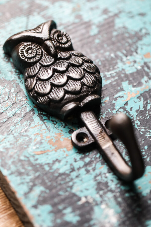 Cast Iron Owl Hook - Image 2