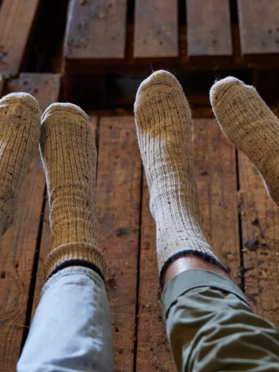 Peregrine - British Wool Boot Socks - Skiddaw