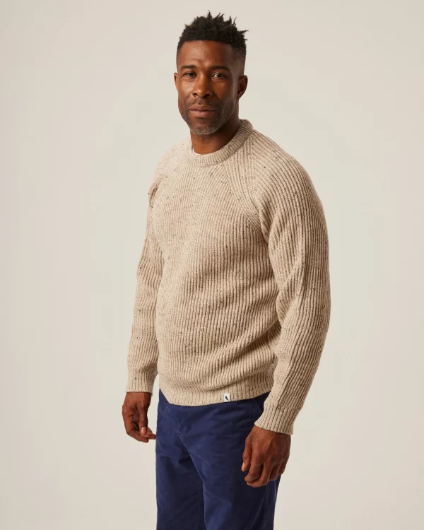 Peregrine - Ford Crew Jumper - Oatmeal - Image 2