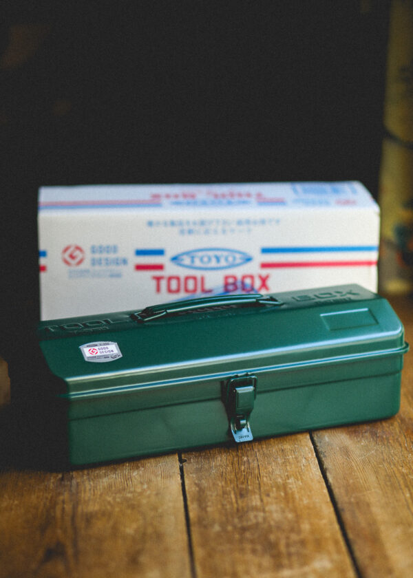 Toyo Steel - Camber-top Toolbox Y-350 Antique Green