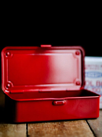 Toyo Steel - Trunk Shape Toolbox T-190 Red