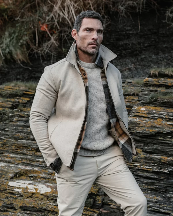 Peregrine - Ford Crew Jumper - Oatmeal