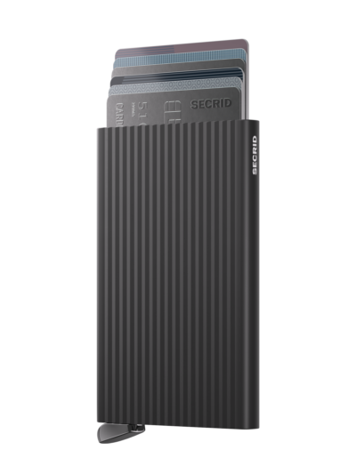 Secrid Premium Cardprotector+ - Fluted Black