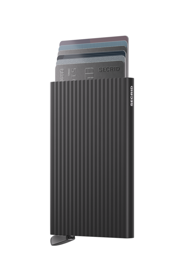 Secrid Premium Cardprotector+ - Fluted Black