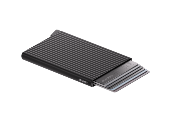 Secrid Premium Cardprotector+ - Fluted Black - Image 3