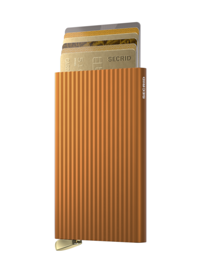 Secrid Premium Cardprotector+ - Fluted Orange