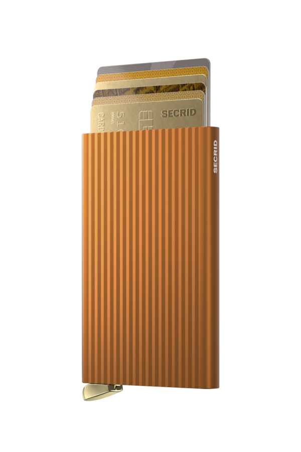 Secrid Premium Cardprotector+ - Fluted Orange