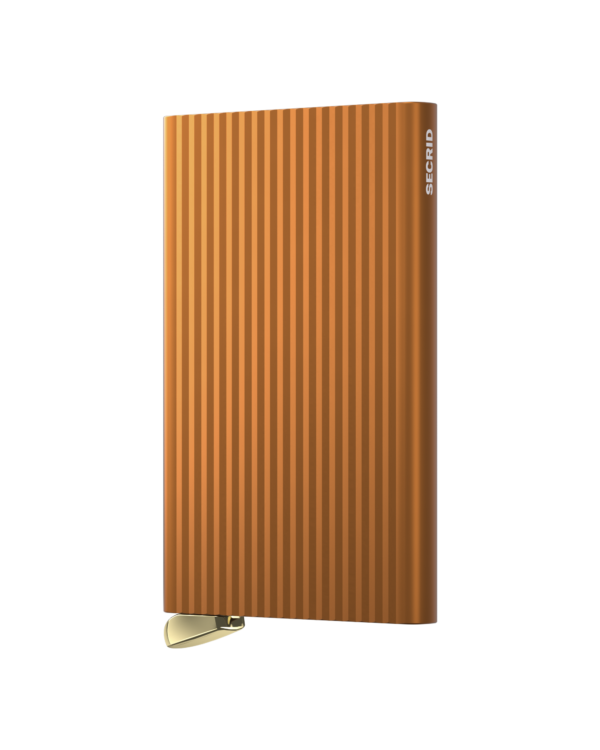 Secrid Premium Cardprotector+ - Fluted Orange - Image 2