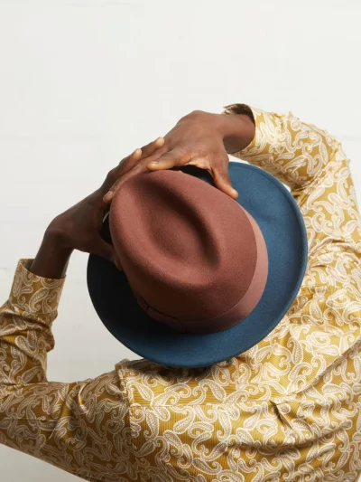 Dasmarca Wool Hat - Gangstar Brown/Teal