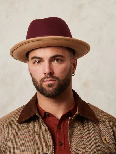 Dasmarca Wool Hat - Gangstar Burgundy/Cream