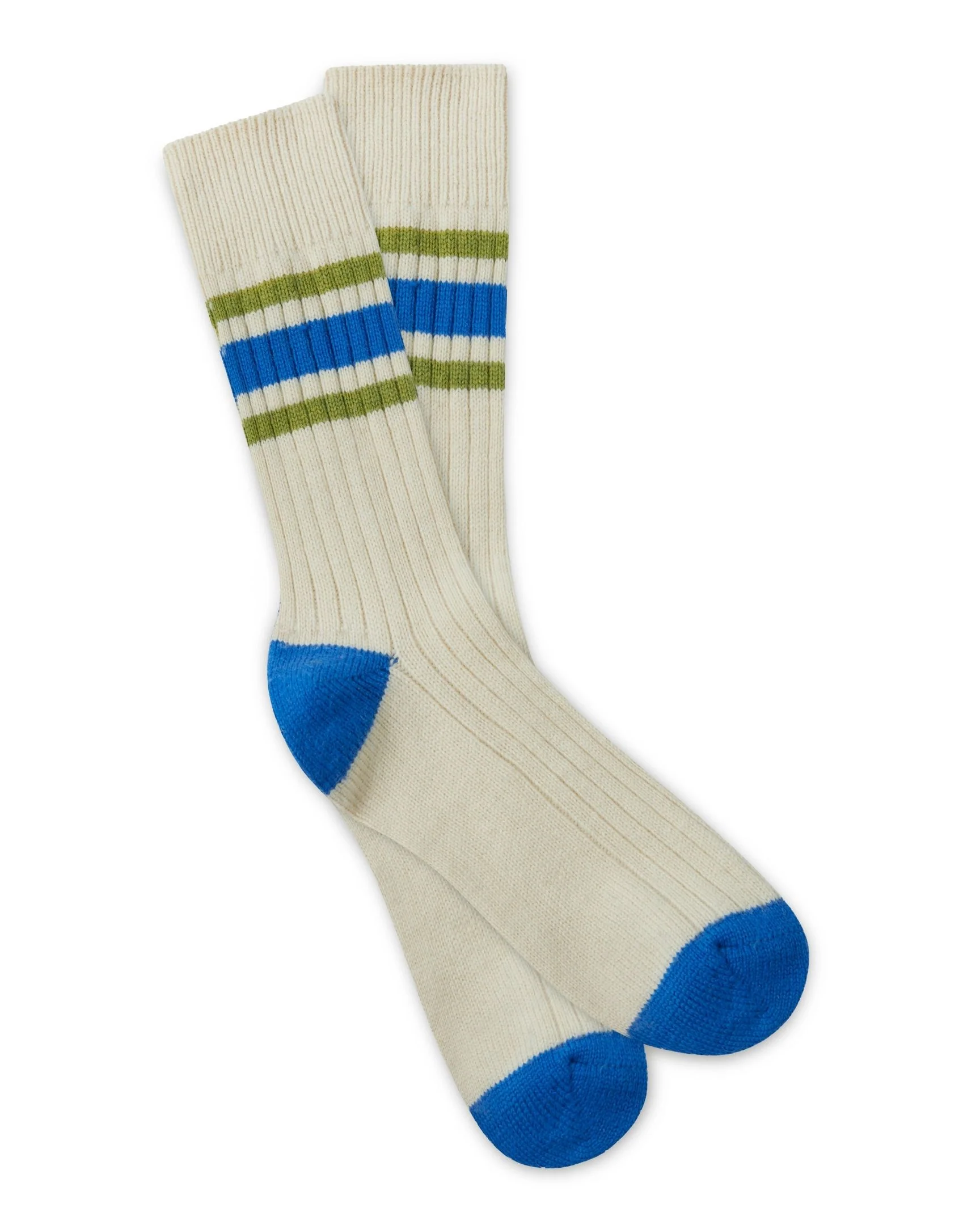 Peregrine - Merino Wool Socks - Ecru - Image 2