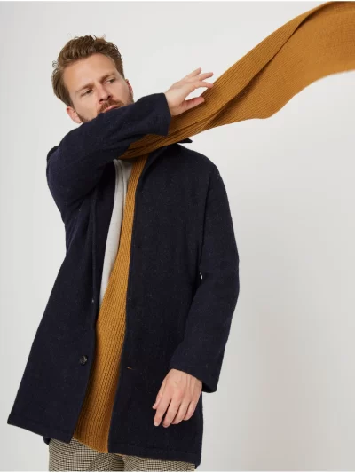 Peregrine - Merino Wool Scarf - Wheat