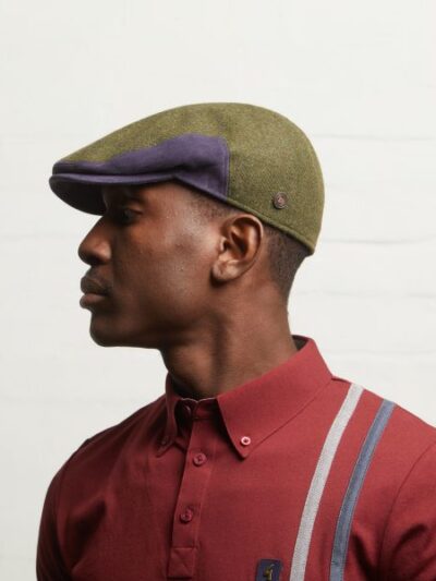 Dasmarca Hat - Troy Flat Cap - Olive