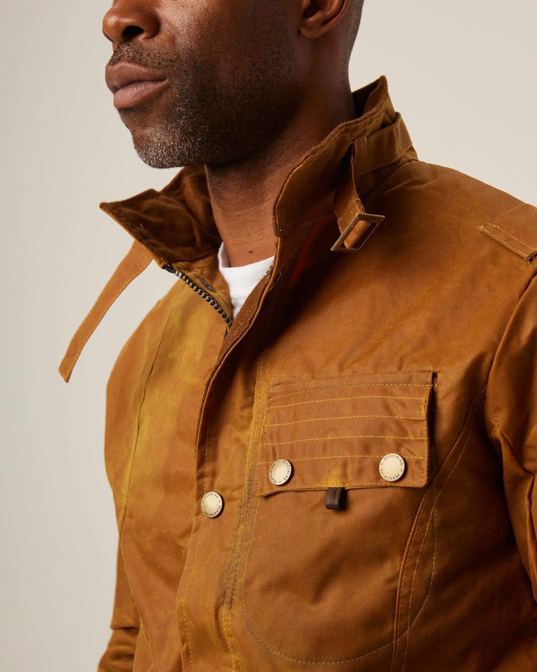 Peregrine - Bexley Waxed Jacket - Mustard - Image 6