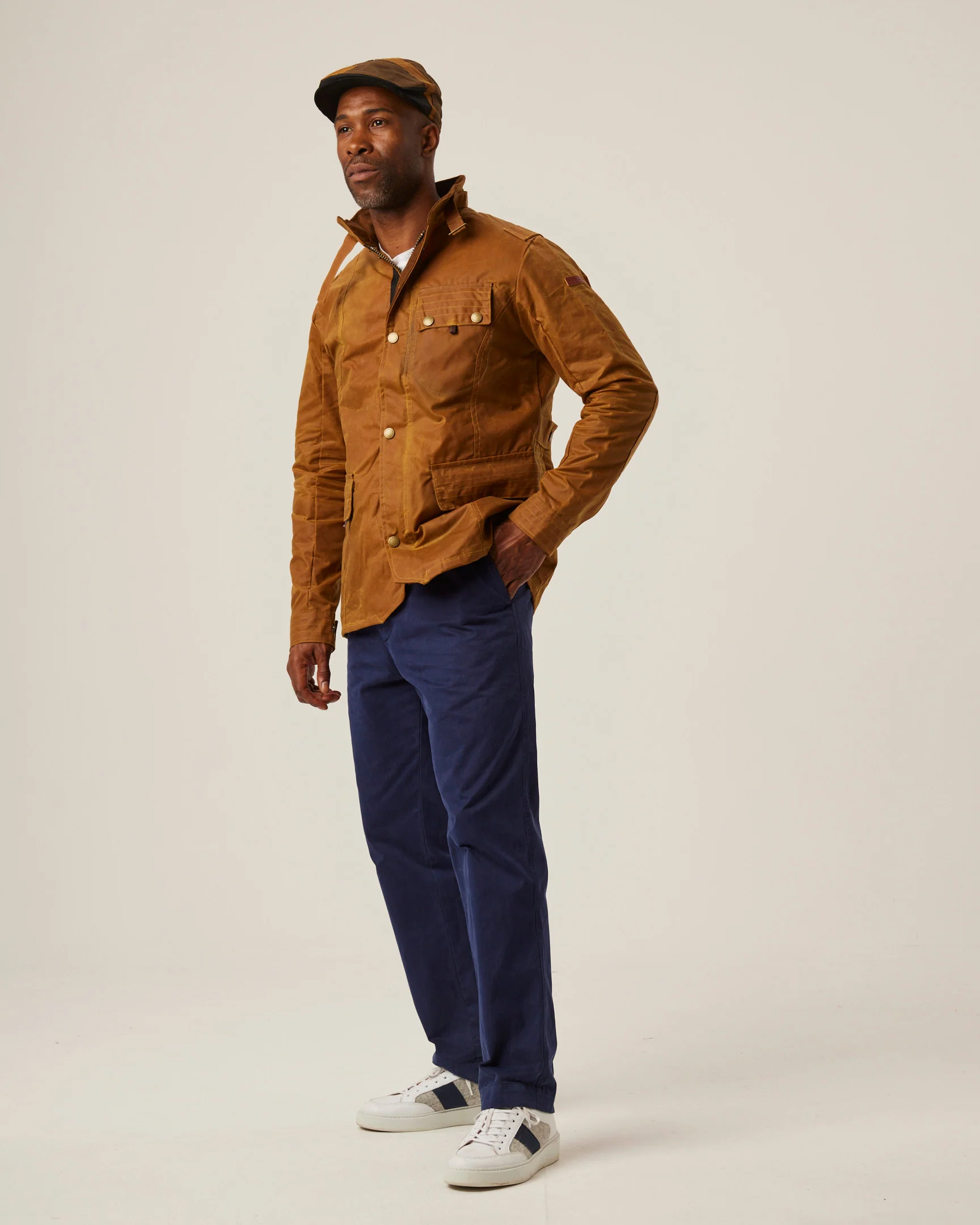 Peregrine - Bexley Waxed Jacket - Mustard - Image 5