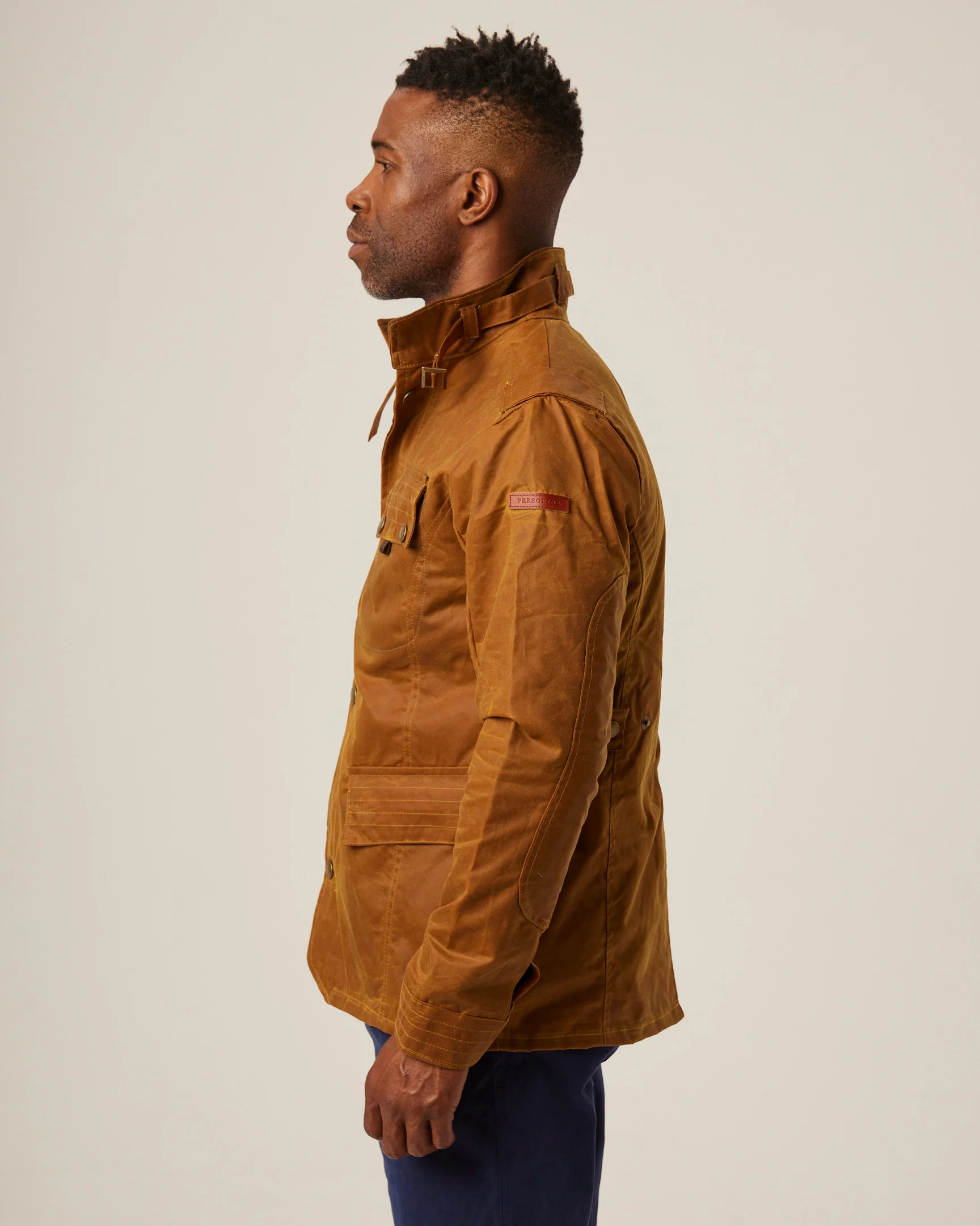 Peregrine - Bexley Waxed Jacket - Mustard - Image 4