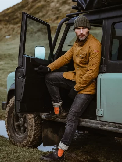 Peregrine - Bexley Waxed Jacket - Mustard