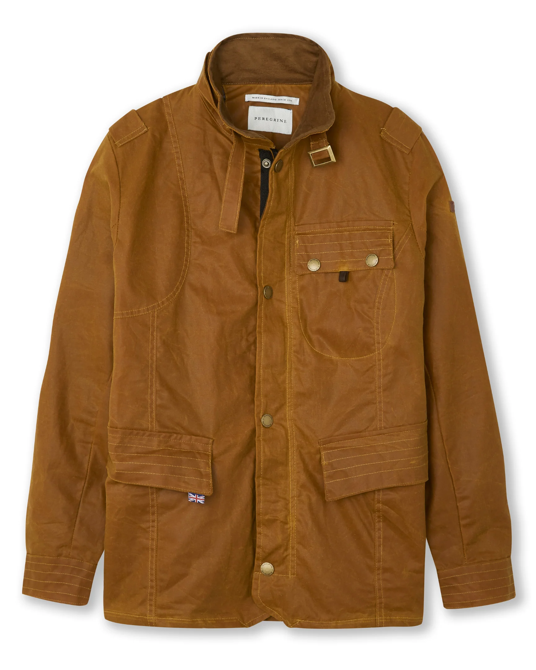 Peregrine - Bexley Waxed Jacket - Mustard - Image 2