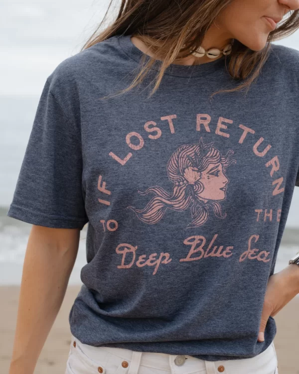 ART DISCO - 'Deep Blue Sea' Mermaid T-Shirt - Image 3