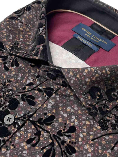 Guide London Shirt - Floral Flock