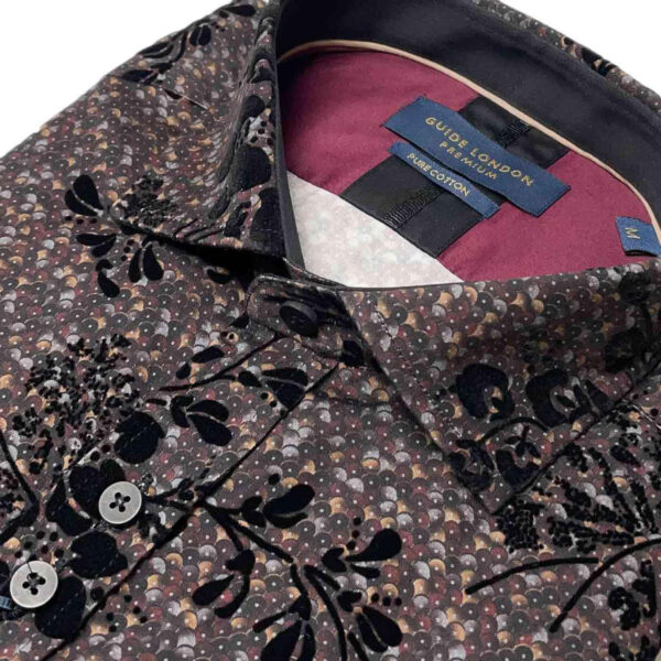 Guide London Shirt - Floral Flock