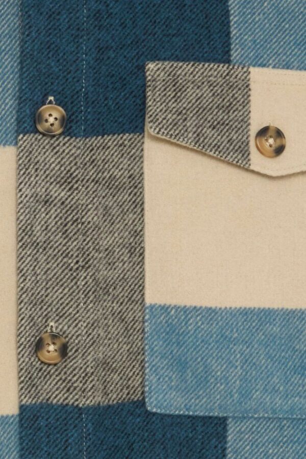 !Solid - Manheim Overshirt - Blue